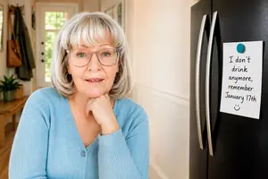 What's a 2-minute walk in the door reset to interrupt autopilot pouring? How to interrupt the habit before you reach the fridge.
